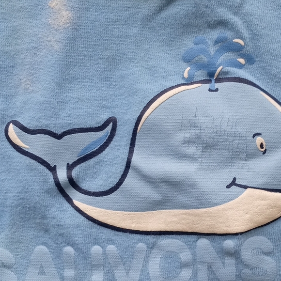 💫Bundle of PEKKLE Deklia NB Pink Butterfly Tee & Blue Whale Tee 3-6M - Picture 10 of 10